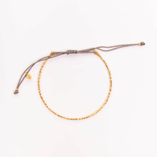  Gold Luna Twist Bracelets Dark Grey