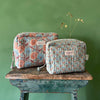 Floribunda Washbag, Duck Egg