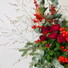 Christmas Vase Arrangement | Fresh Flowers | Florist Choice