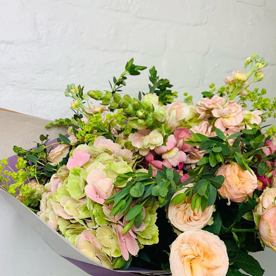 Evie - Summer Flowering Hydrangea Bouquet