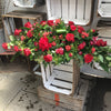 Red Coffin Spray - Funeral Flowers - Chobham Flowers #2/3 ft