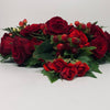 Red Rose Heart - Funeral Flowers - Chobham Flowers #12 Inch